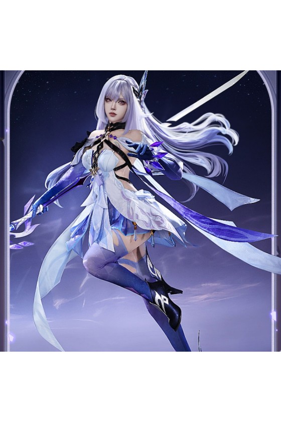 1/3 Delusion Genshin Impact Skirk Outfit Cosplay Costume